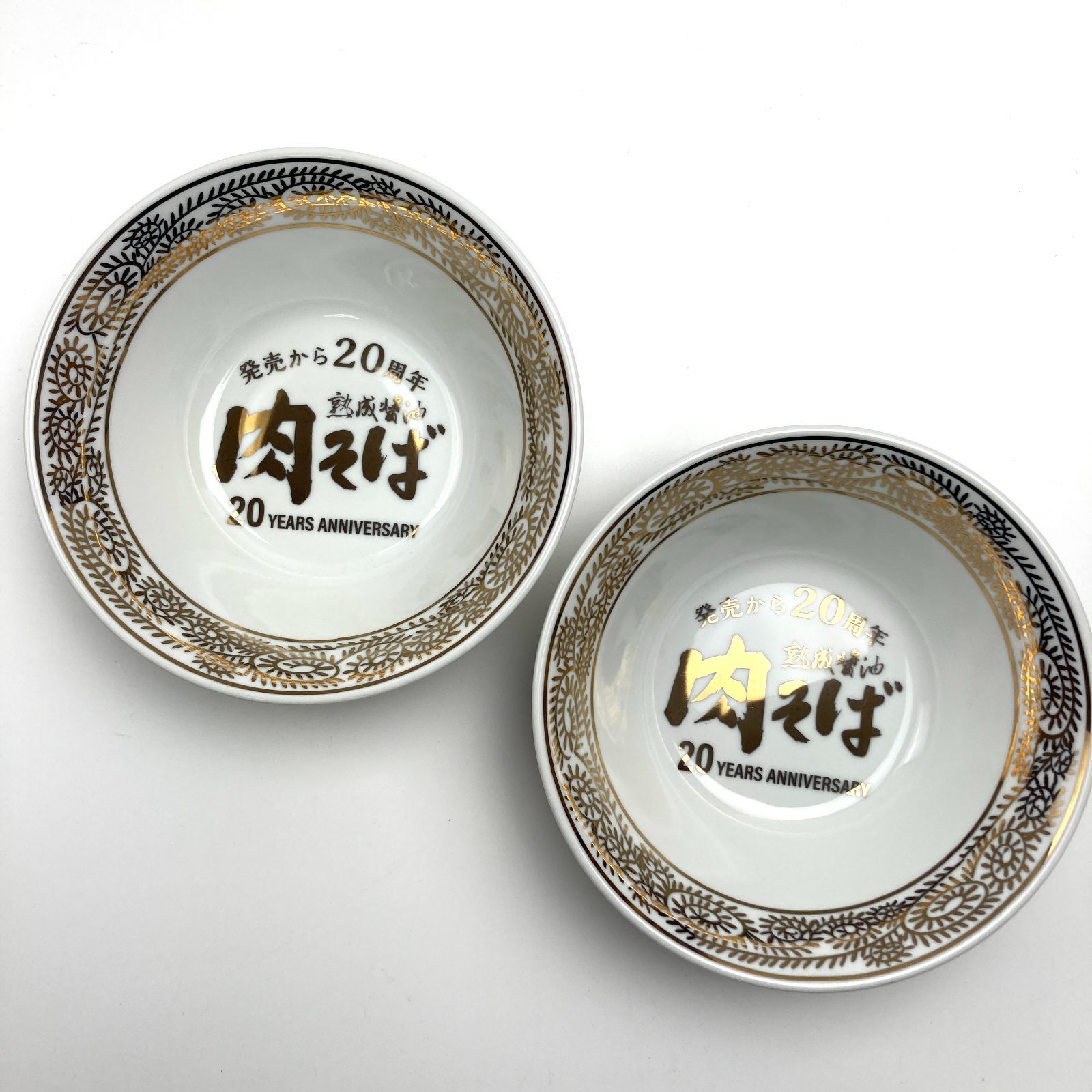 rm) 丸源ラーメン 20周年記念 肉そば 金の丼 2点まとめて 丼 ※未使用