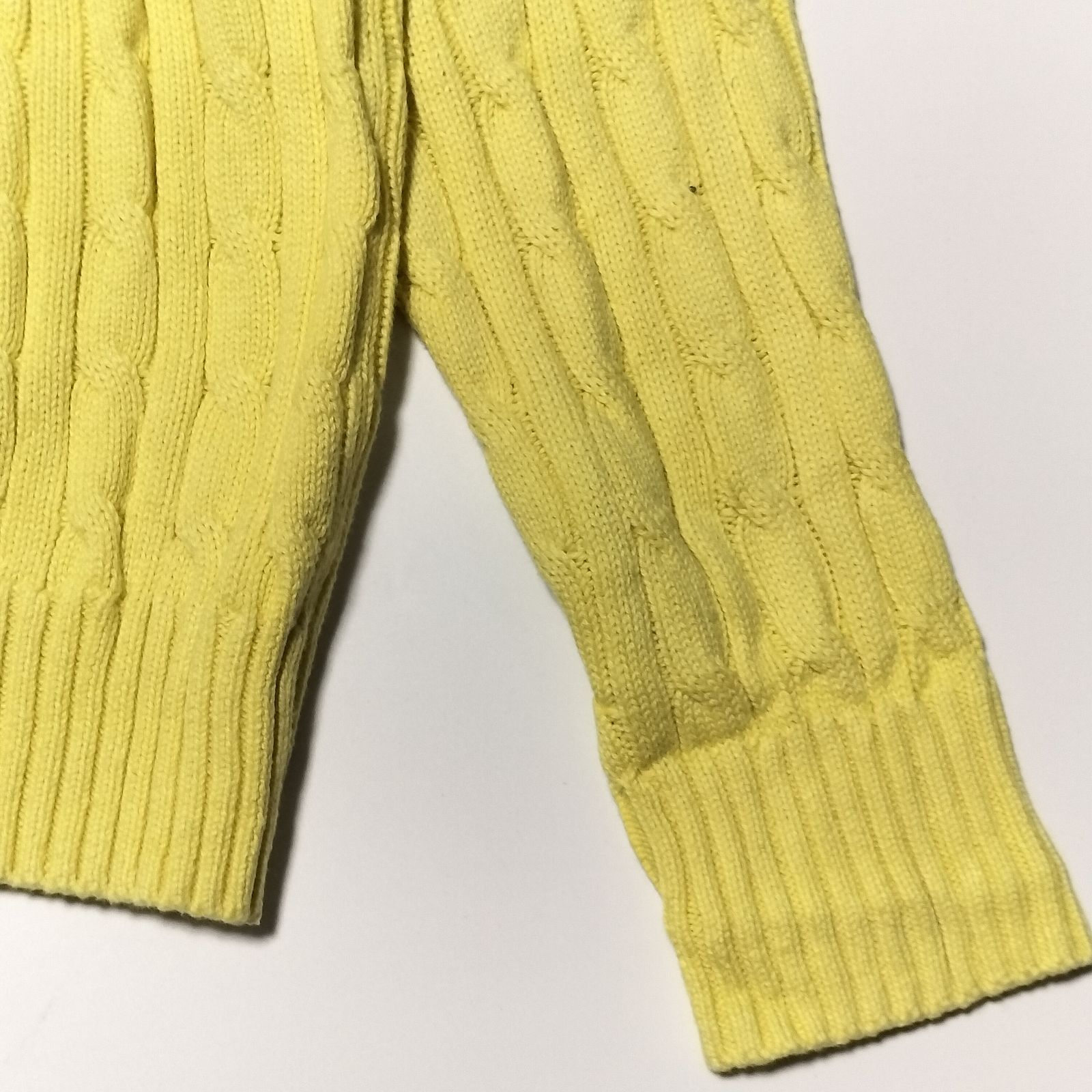 美品】POLO RALPH LAUREN クルーネック ケーブルニット XLサイズ 18-20