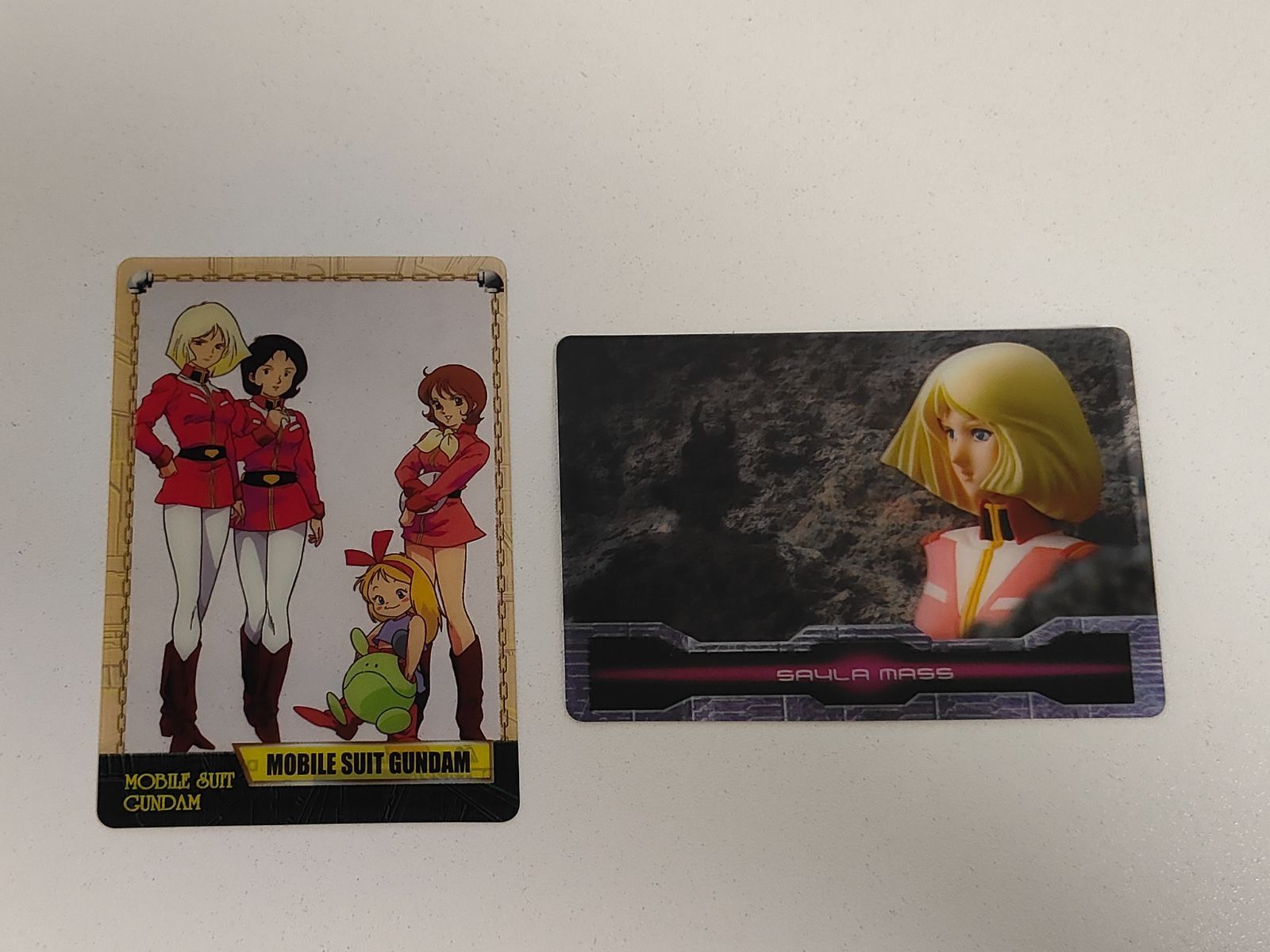 eb272 機動戦士ガンダム 森永ウエハースカード 2枚セット セイラ・マス