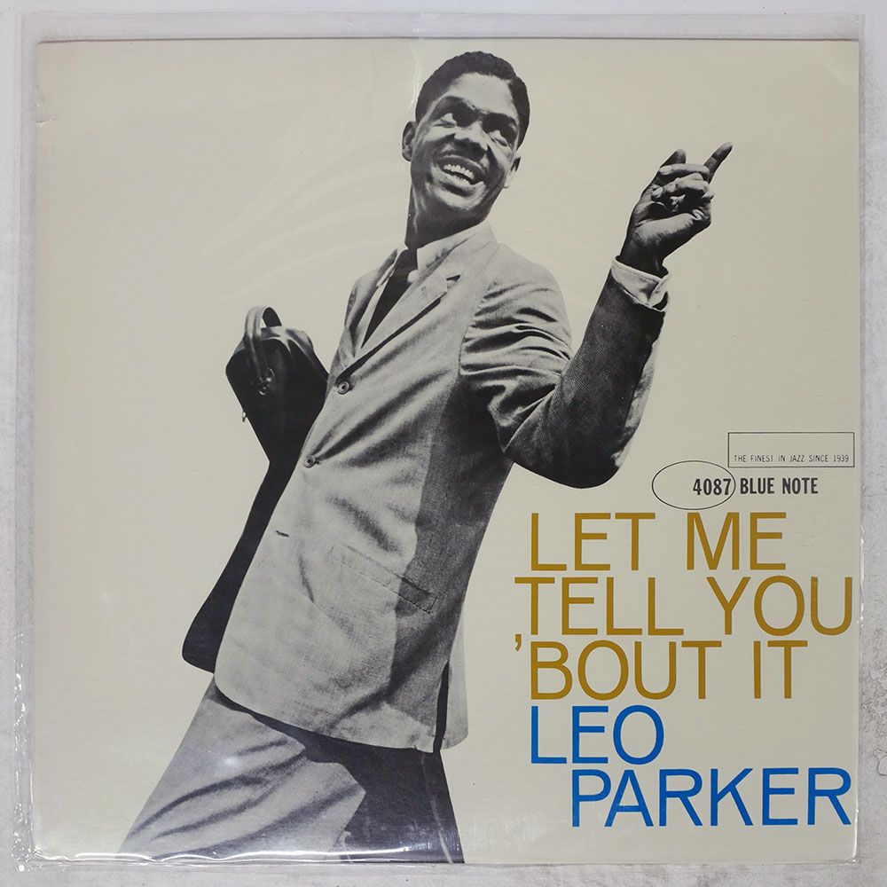 国内盤 LEO PARKER/LET ME TELL YOU 'BOUT IT/BLUE NOTE BLP4087 LP