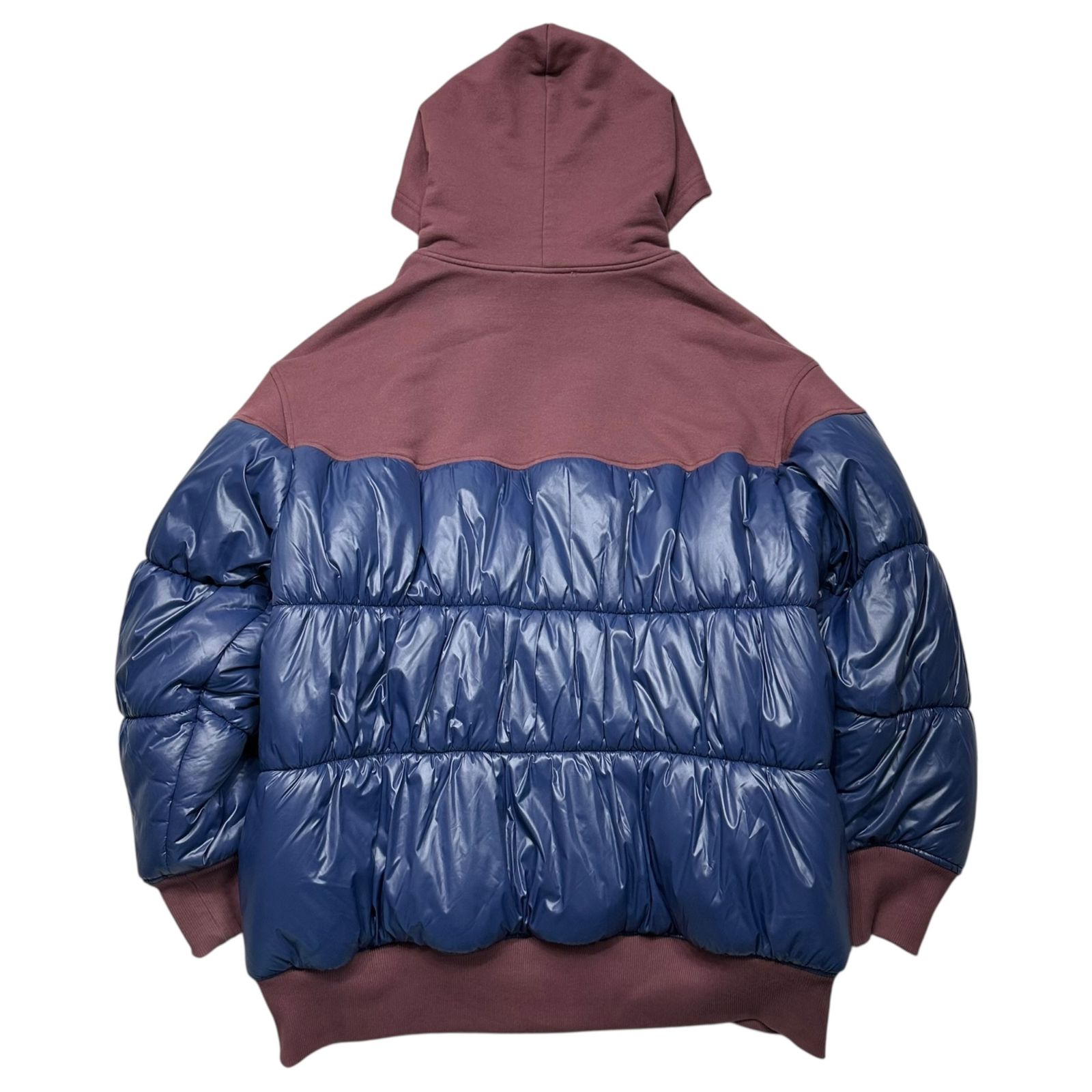 TELFAR(テルファー) Insulated Docking Zip-Up Hoodie 中綿 ドッキング 
