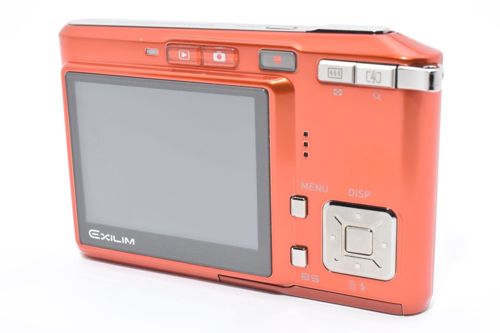 美品】CASIO EXILIM EX-S500 ラテンオレンジ バッテリー•充電スタンド