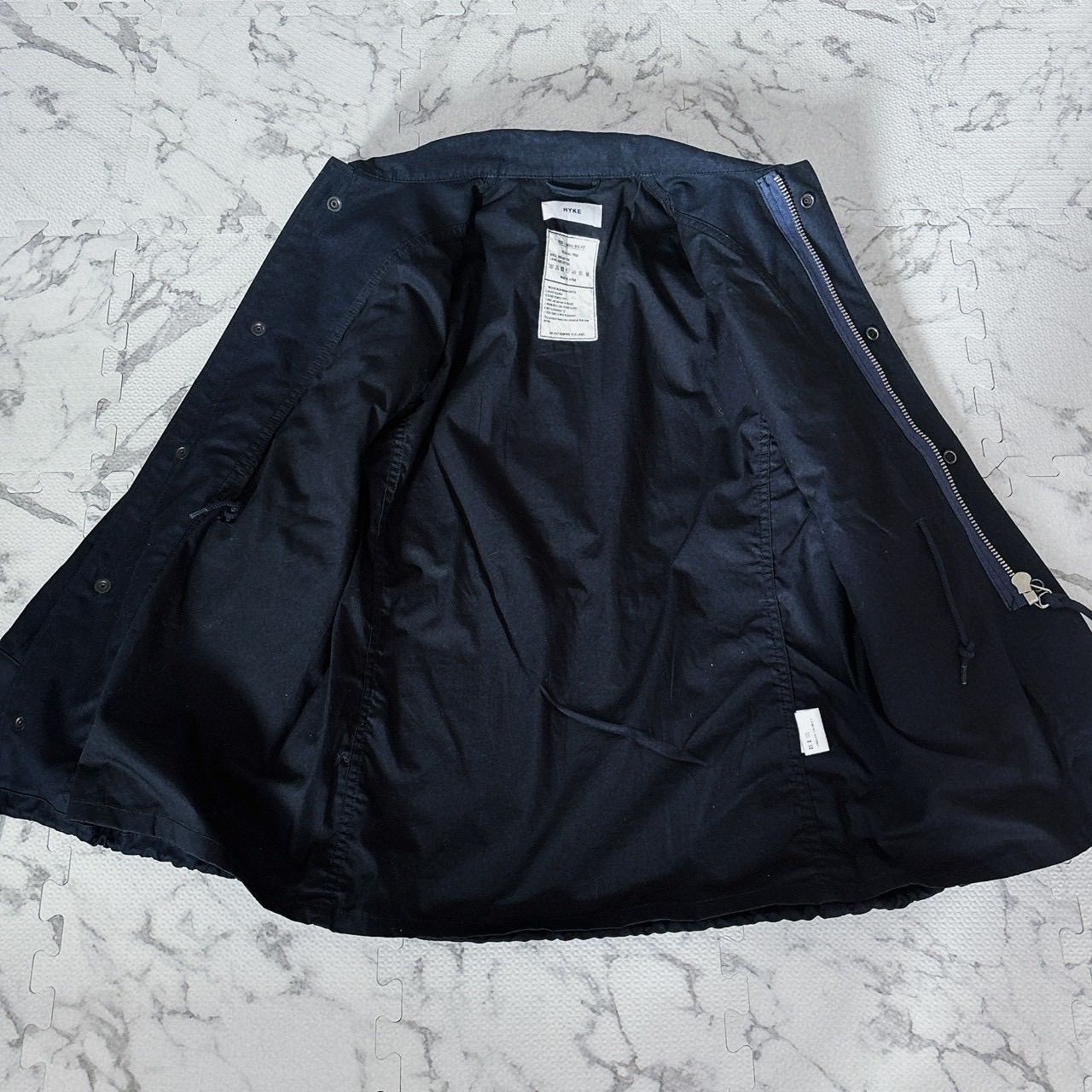 HYKE ハイク M-51 FIELD JACKET BIG-FIT 1 ネイビー フィールド