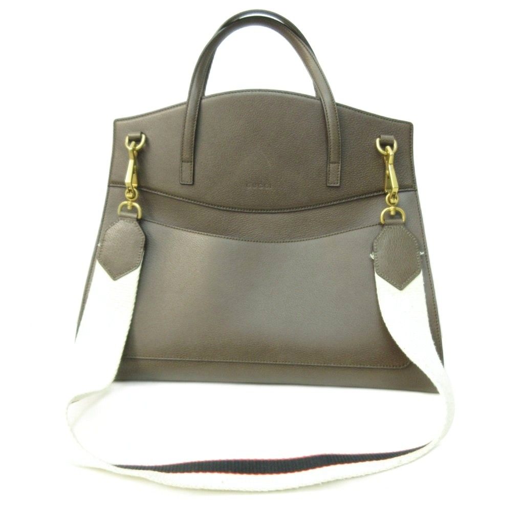 グッチ GUCCI 美品 2WAY ショルダーバッグ ラージトーテム バタフライ