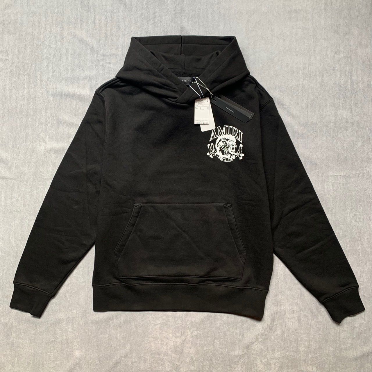 AMIRI アミリ パーカー フーディー ロゴ ブラック L 新品タグ付き 国内 
