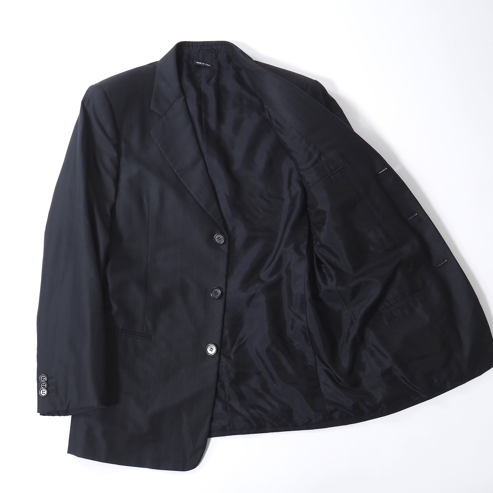 良品 ジョルジオアルマーニ GIORGIO ARMANI ウール シルク コットン 