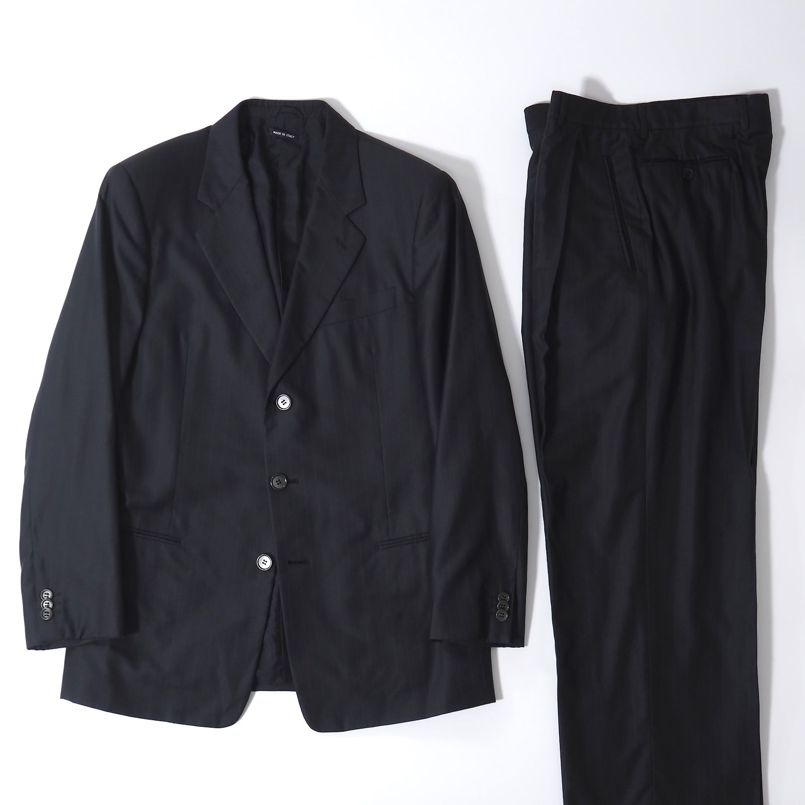 良品 ジョルジオアルマーニ GIORGIO ARMANI ウール シルク コットン 