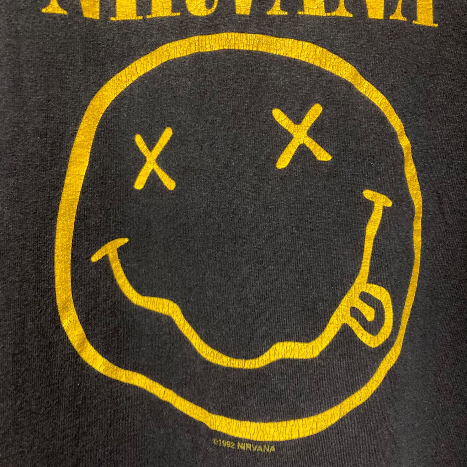 NIRVANA SMILE Tシャツ L 00s ニルヴァーナ カートコバーン - メルカリ