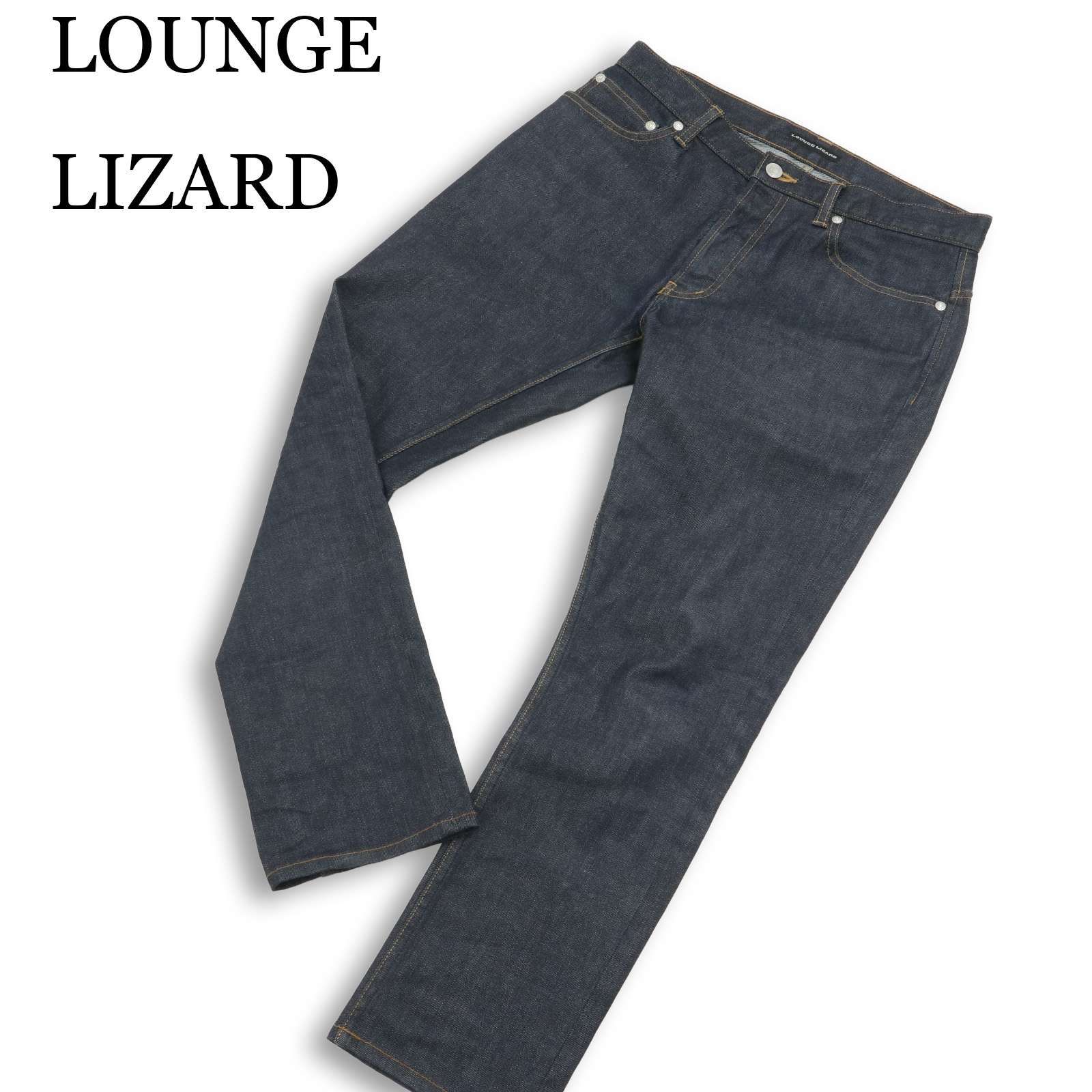LOUNGE LIZARD スリムストレッチ デニム インディゴ 2 ♪FK LOUNGE 