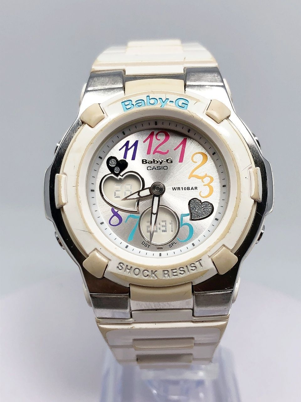 良品】CASIO Baby-G BGA-116 カシオ ベビージー ハートデザイン マルチ 
