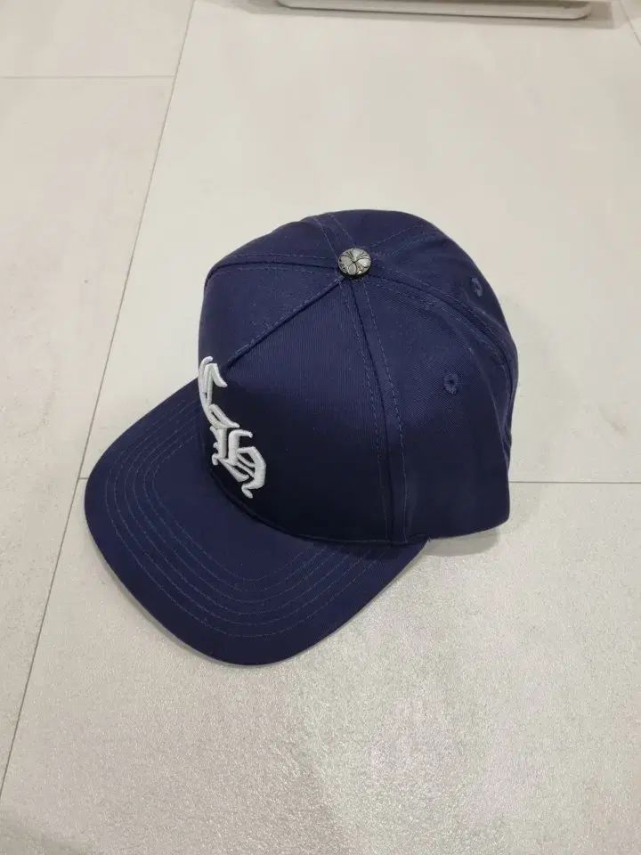 新品 クロム 문양 ベースボールキャップ 帽子 ネイビー クロムハーツ