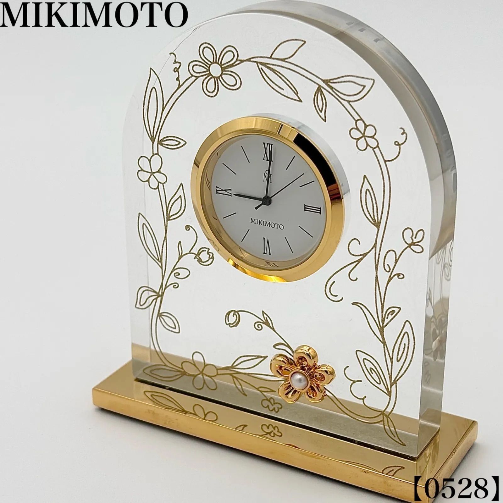 稼働品 Working item ミキモト MIKIMOTO 置時計 レディース Ladies 