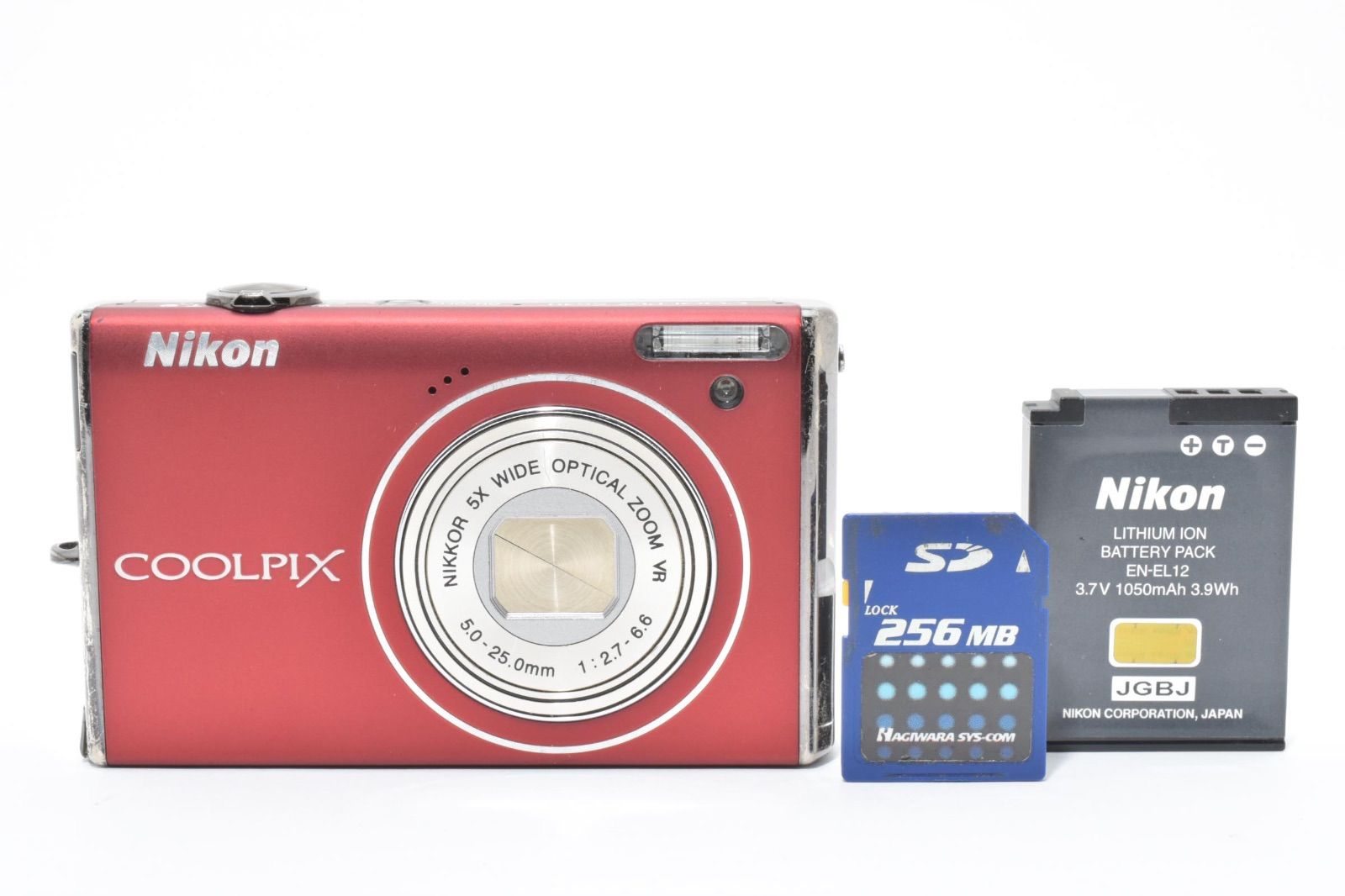 美品Nikon COOLPIX S640 レッド　動作確認済 美品Nikon COOLPIX S640 レッド 動作確認済 ニコン COOLPIX S640