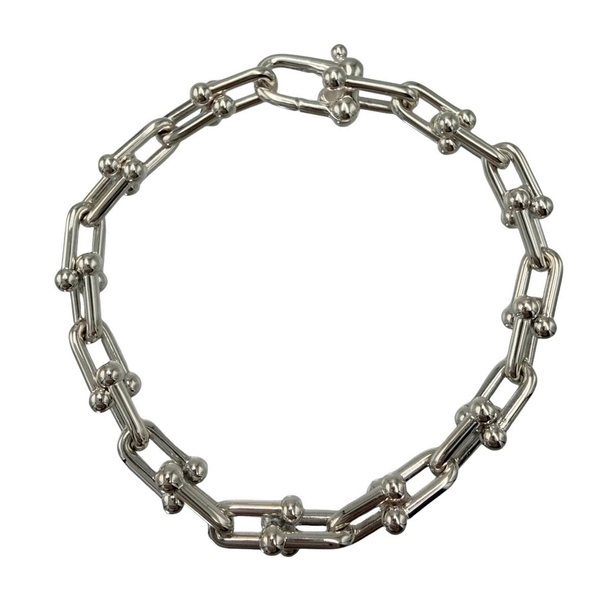 Tiffany&Co. ハードウェアスモールリンク S(24コマ) ブレスレット Tiffany ハードウェア スモールリンク S(24コマ) ブレスレット SV925