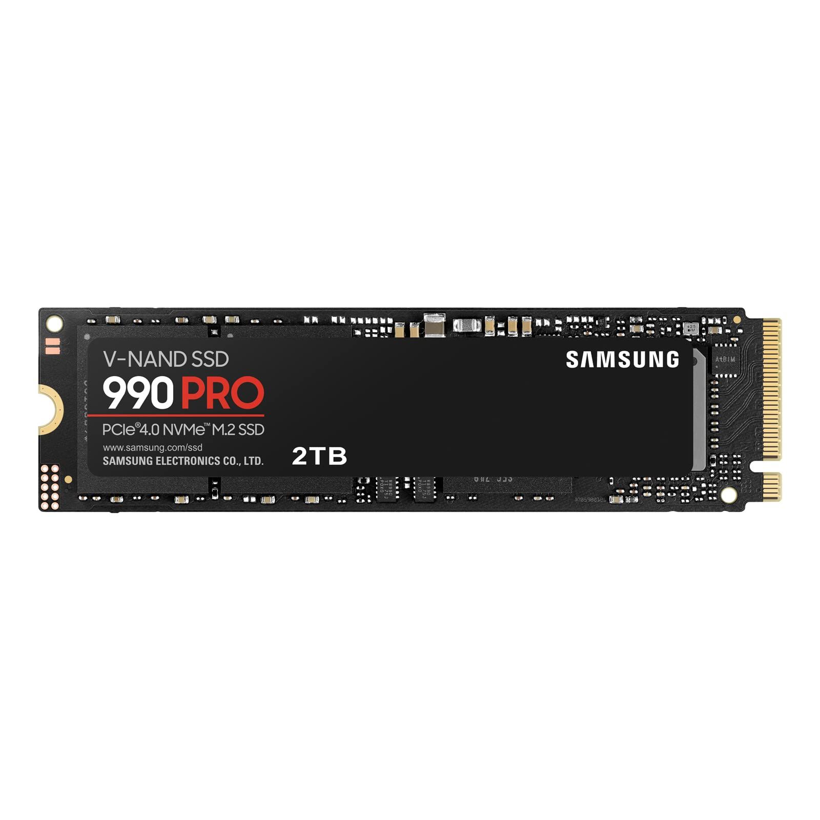 Samsung 990 PRO 2TB PCIe Gen 4.0 x4 (最大転送速度 7,450MB/秒) NVMe M.2 (2280) 内蔵 SSD MZ-V9P2T0B-IT/EC 国内正規保証品 [2TB] [990 PRO(Gen4)] 50,946円