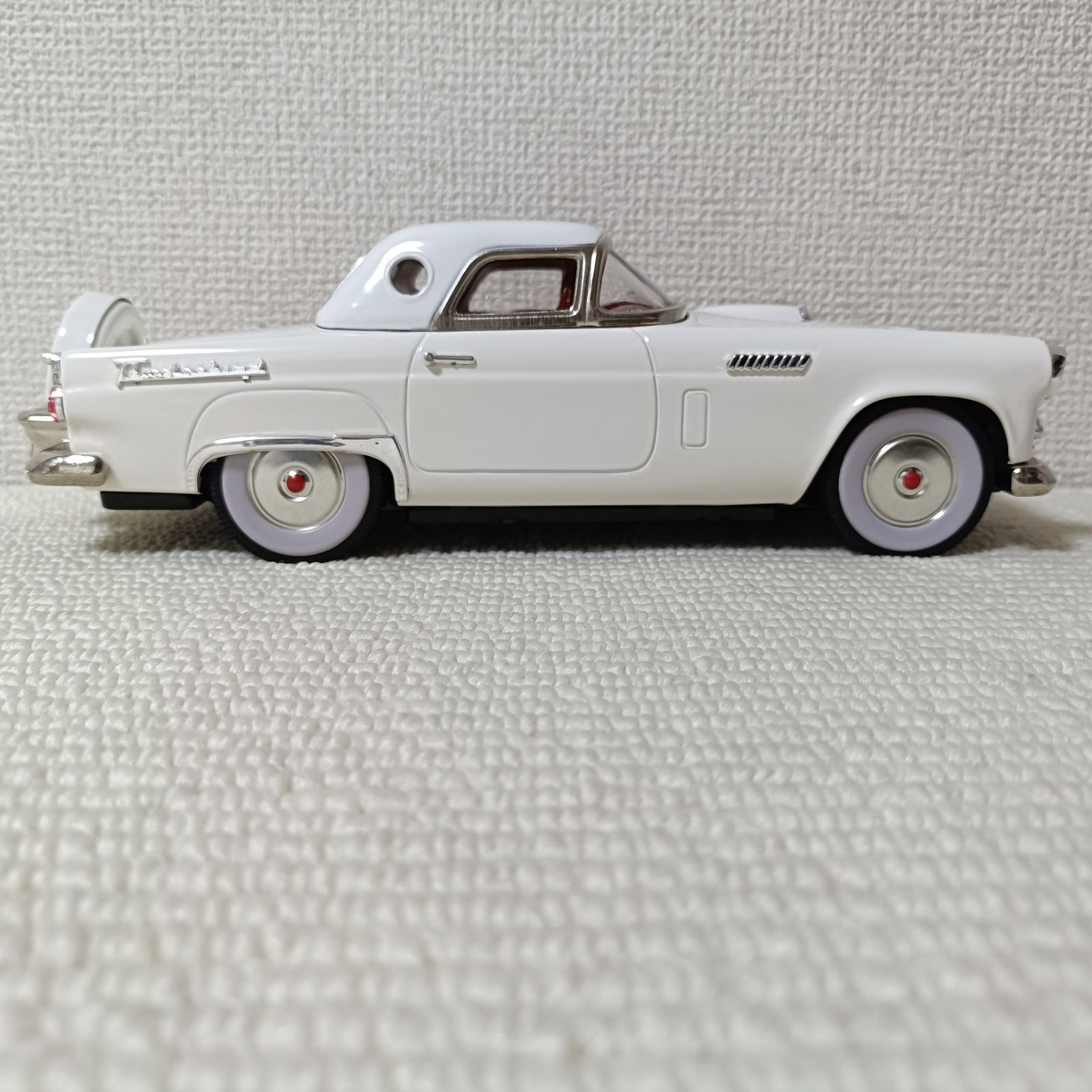 THUNDERBIRD1956 ハードトップ 白 日本製ブリキミニカー THUNDERBIRD HARD TOP TYPE 1956 ブリキ ミニカー 日本製 50's