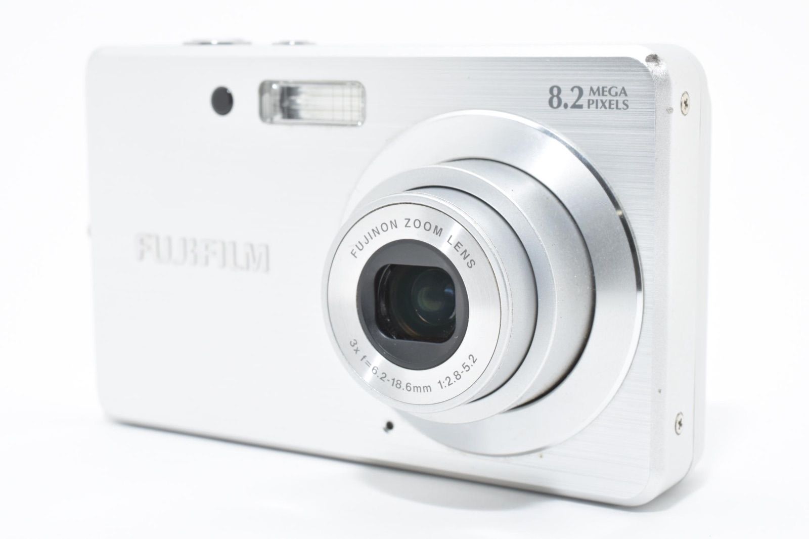 デジタルカメラ 【美品】FUJIFILM FINEPIX J10 シルバー バッテリー