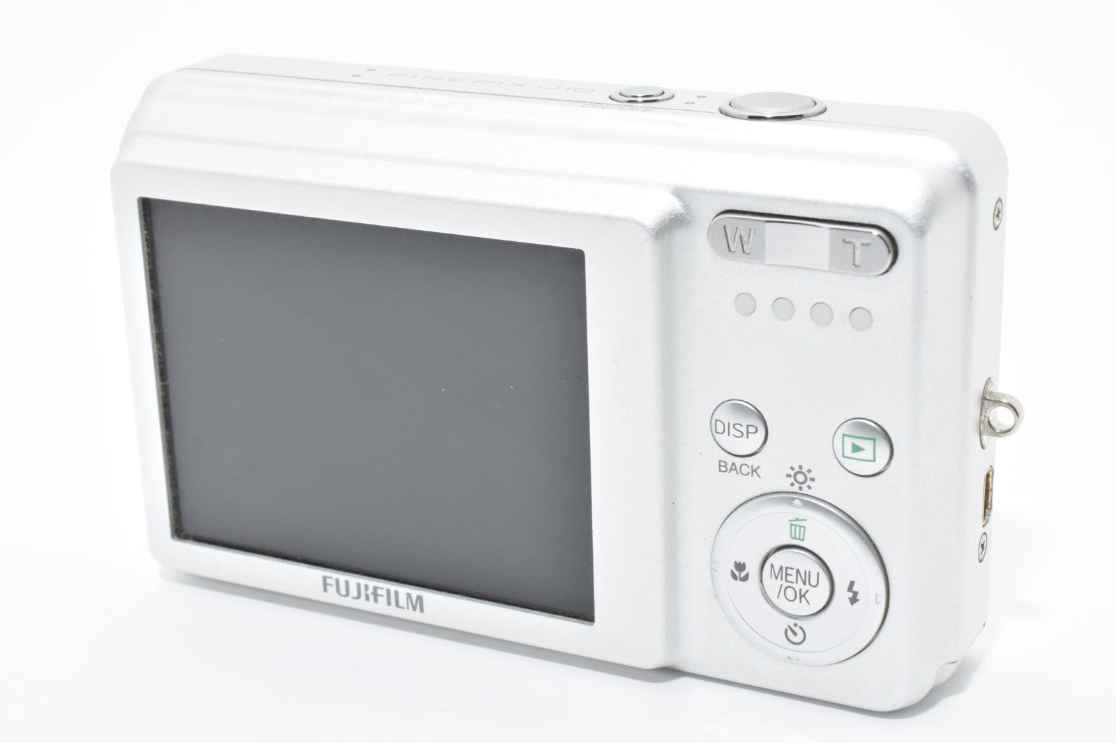 FUJIFILM FinePix J10 シルバー 充電器付 デジタルカメラ 【美品】FUJIFILM FINEPIX J10 シルバー バッテリー