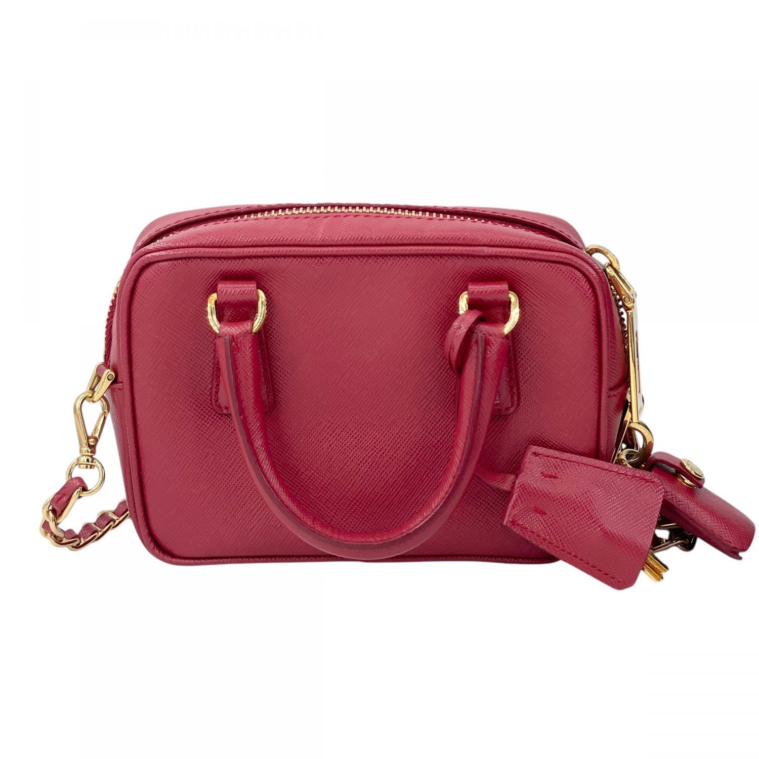 中古】 PRADA プラダ ミニボストンバッグ BL08412WAY ショルダー 