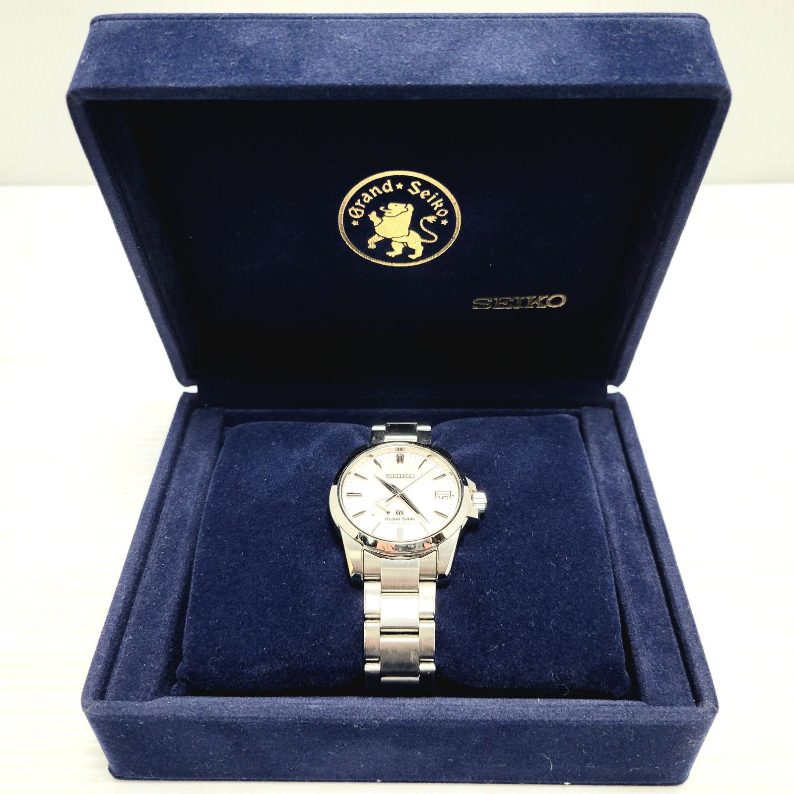  正常動作品 SEIKO グランドセイコー スプリングドライブ SBGA025 ショートパンツ 自動巻き時計 腕時計(アナログ)