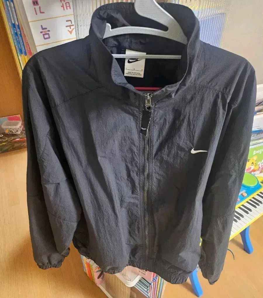 NIKE nrg スウッシュ ブラック サイズ L ウィンドブレーカー ウーブン トラックジャケット