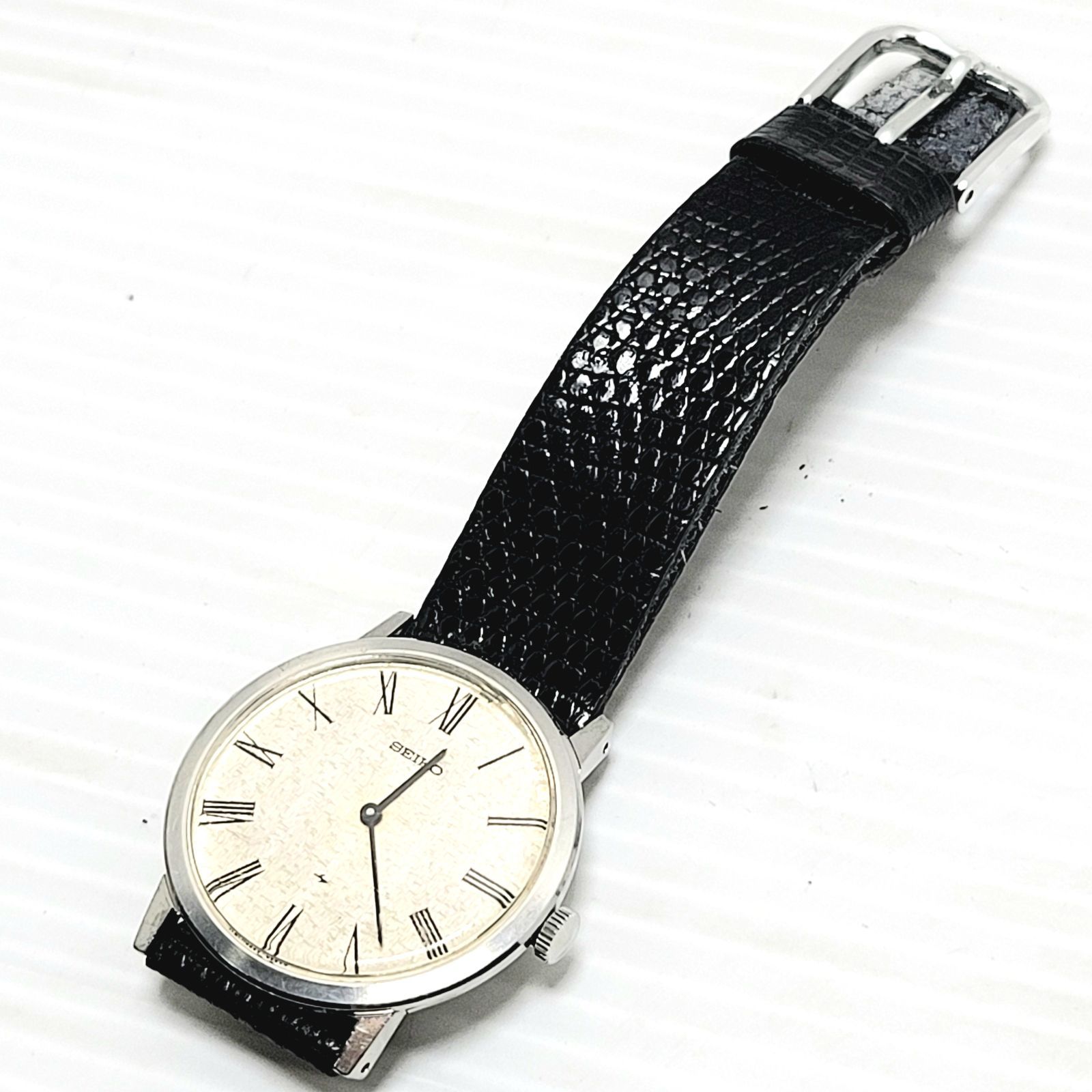 正常動作品】SEIKO セイコー シャリオ 手巻腕時計 2220-0180 - メルカリ