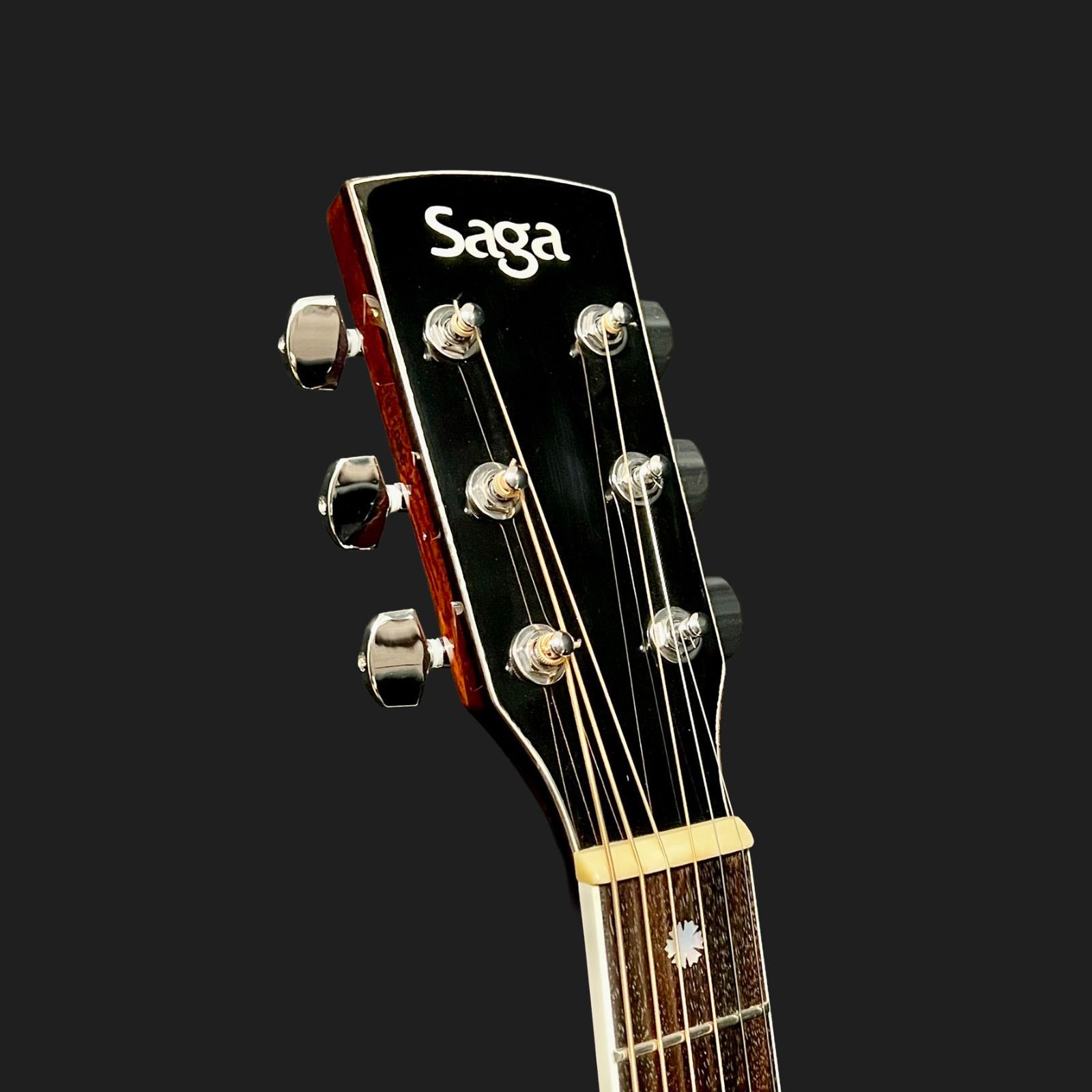 オール単板】SAGA A1GC サーガ アコースティックギター【中古美品