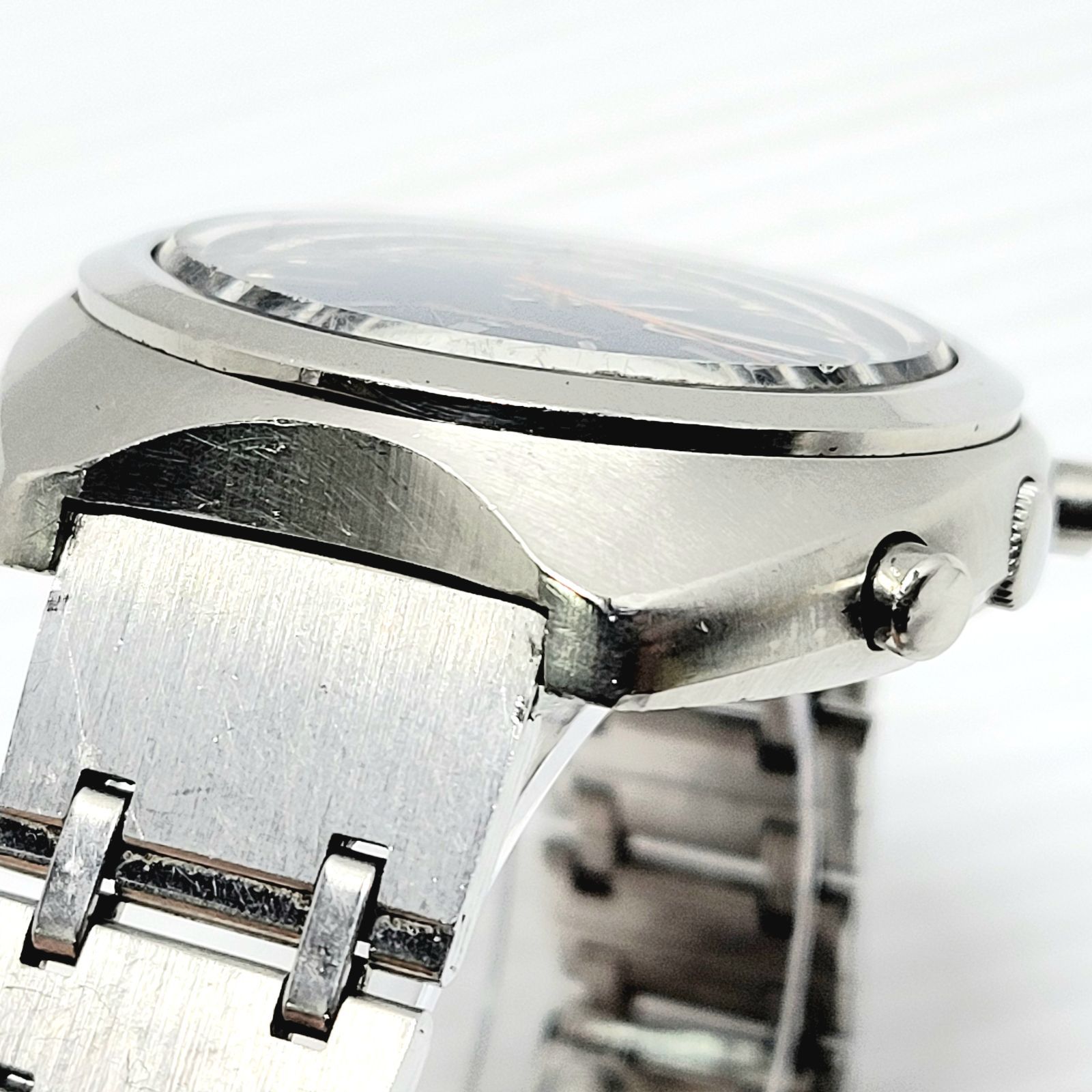  ジャンク SEIKO セイコー 5 SPORTS Speed-Timer 7017-6040 自動巻腕時計 パーカー 自動巻き時計 腕時計(アナログ)