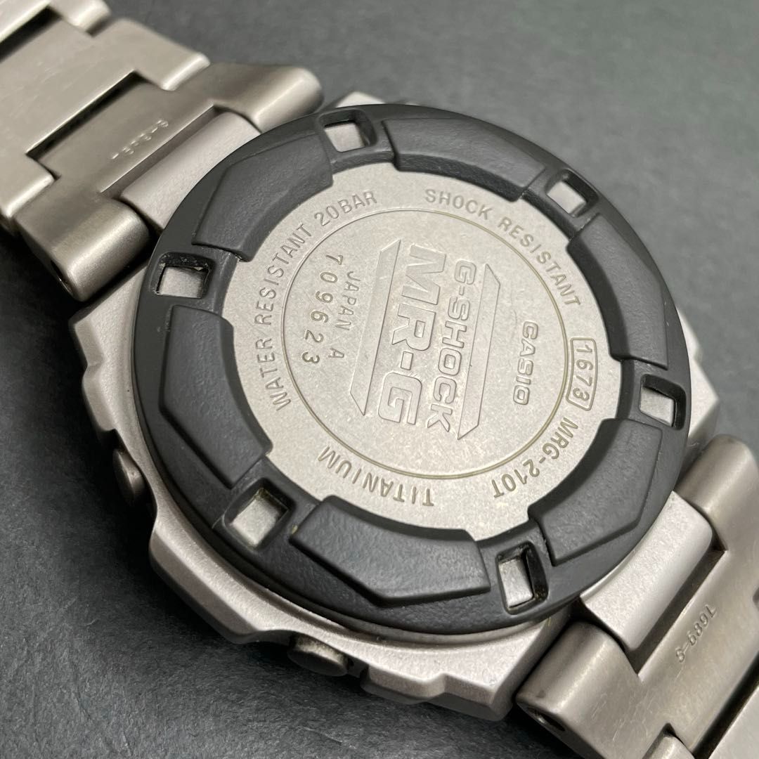 CASIO MRG-210T チタン TITANIUM チタニウム カシオ G-SHOCK MR-G G
