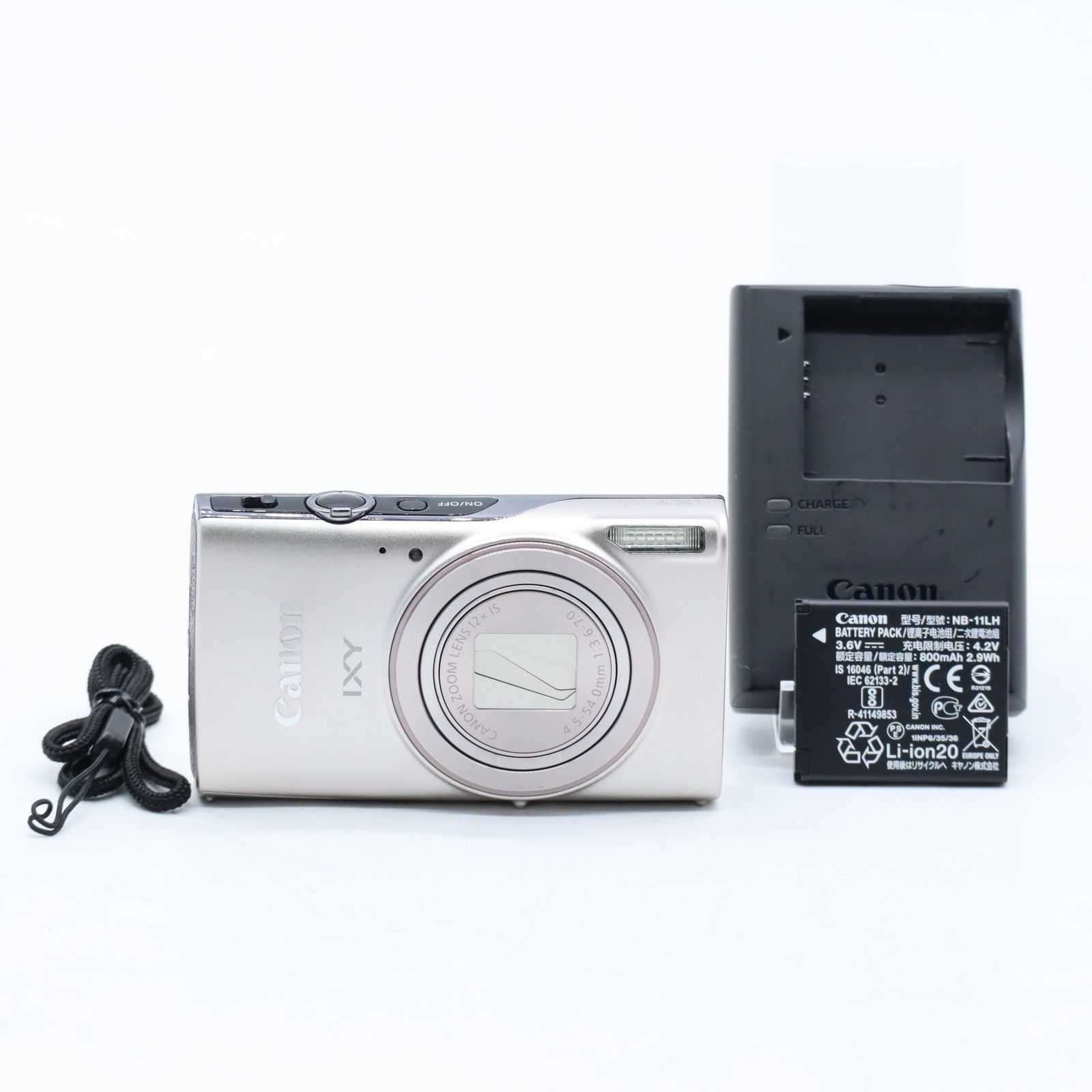 Canon IXY 650 シルバー｜光学12倍ズーム コンパクトデジタルカメラ 