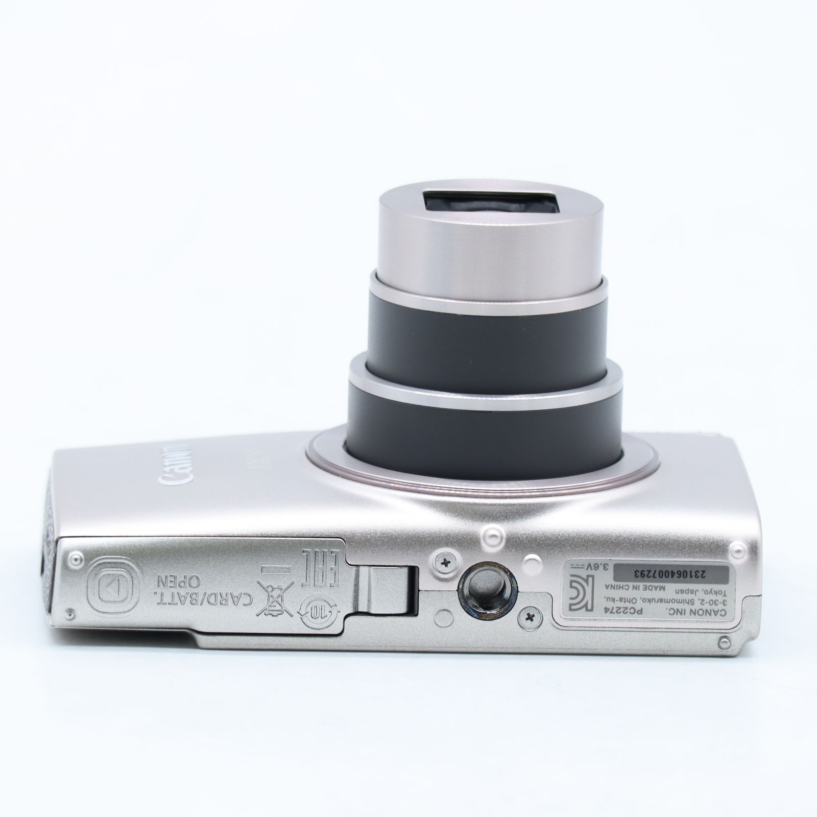 Canon IXY 650 シルバー｜光学12倍ズーム コンパクトデジタルカメラ 