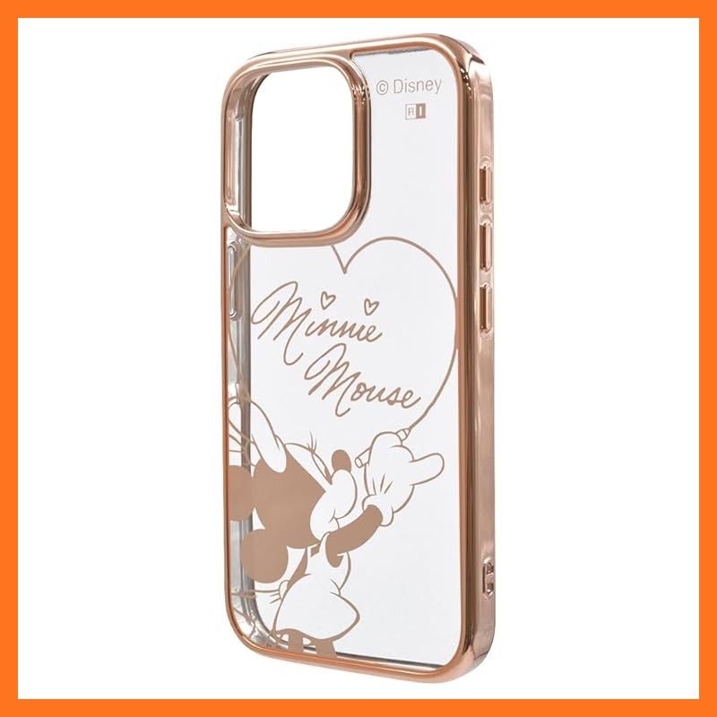 【新品】 イングレム iPhone 16 Pro (2024年発売モデル) ケース ディズニー 衝撃吸収 バンパー メタリック ハイブリッドケース ミニーマウスサイン_メタリック アイフォン16 スマホケース スマートフォンケース IN-DP47MCC1P 0