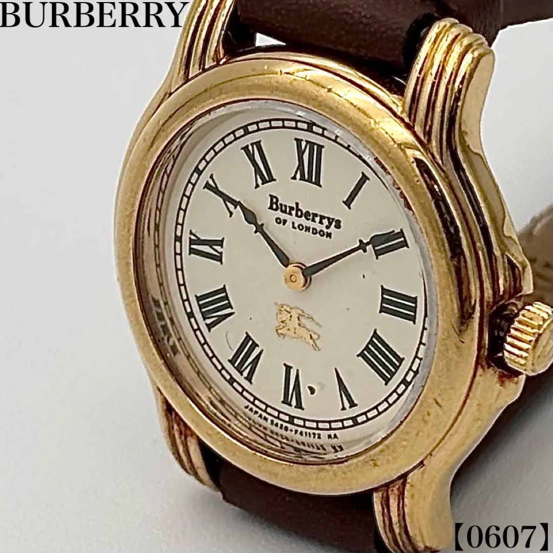 Burberrys バーバリー ヴィンテージ ソーラー式 アナログ 腕時計 稼働 稼働品 Working item バーバリー Burberrys 腕時計 レディース Ladies