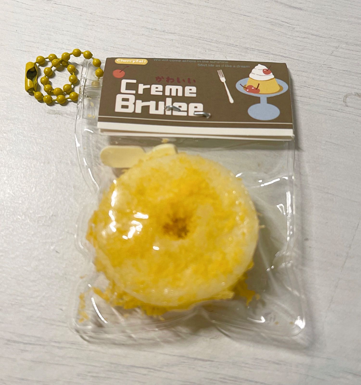 スクイーズ】ミニ ドーナツ ザクザク プニプニ触感 1個 - メルカリ