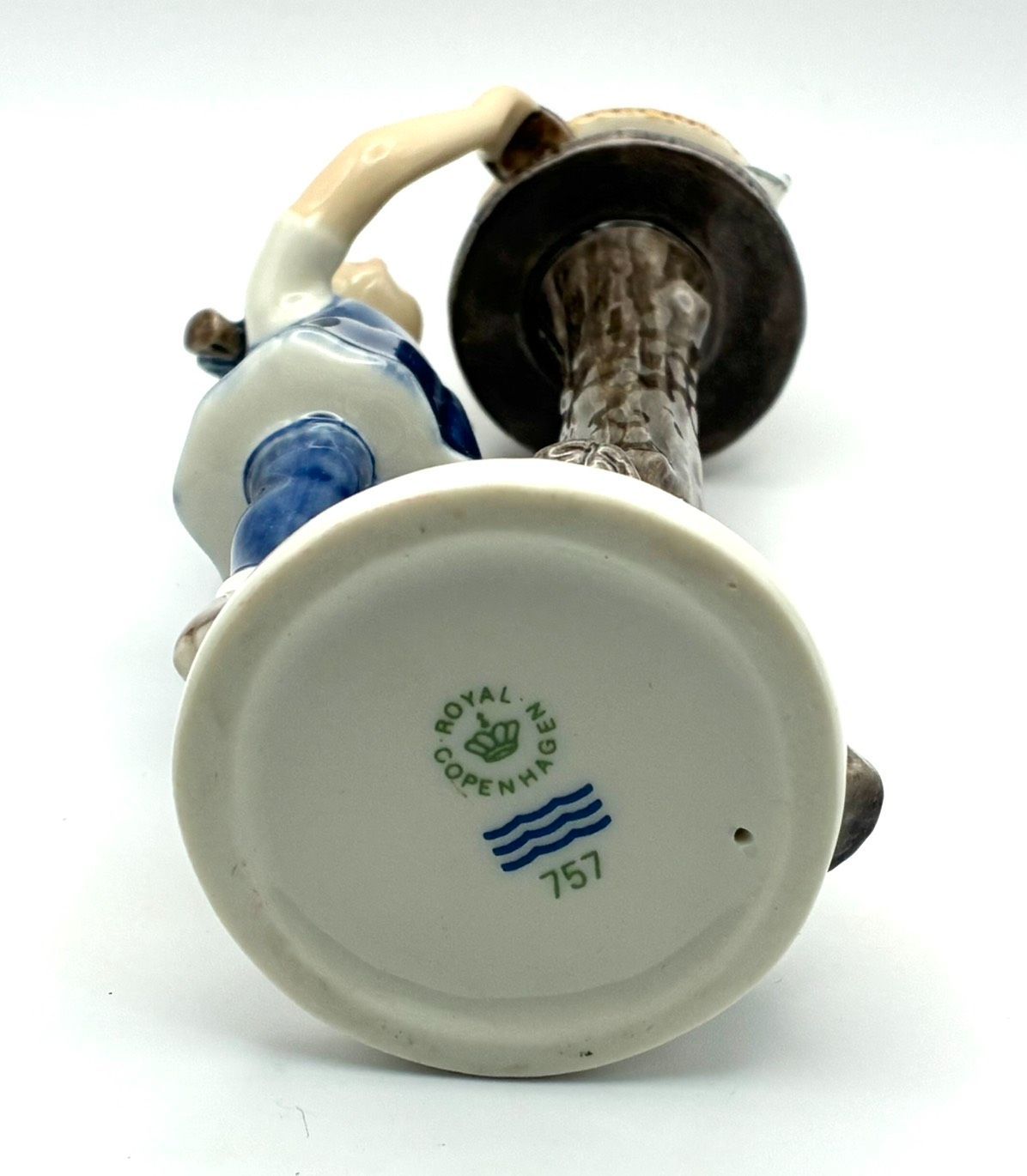 希少 美品】ROYAL COPEN HAGEN ロイヤルコペンハーゲン 「少女と小鳥の