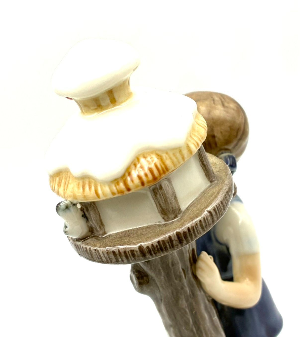 希少 美品】ROYAL COPEN HAGEN ロイヤルコペンハーゲン 「少女と小鳥の