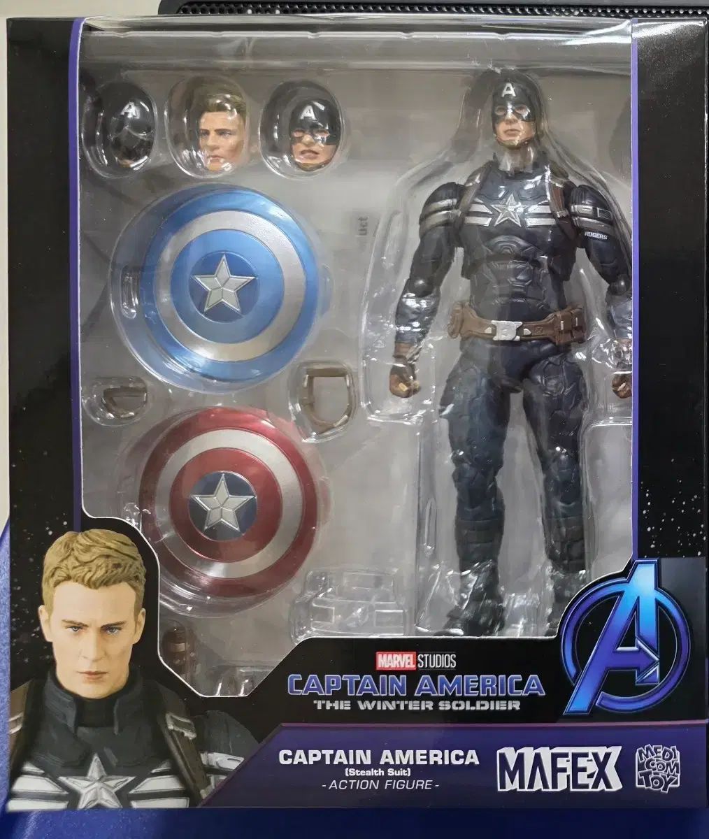 MAFEX キャプテン・アメリカ ウィンター・ソルジャー ステルス・スーツ 