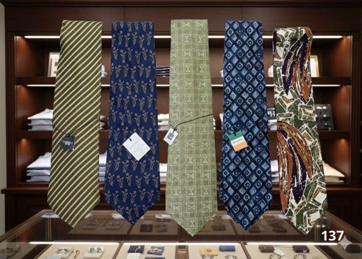 ⭐️【激得 5本セット】新品 ネクタイ まとめ売り 新生活 通勤 冠婚
