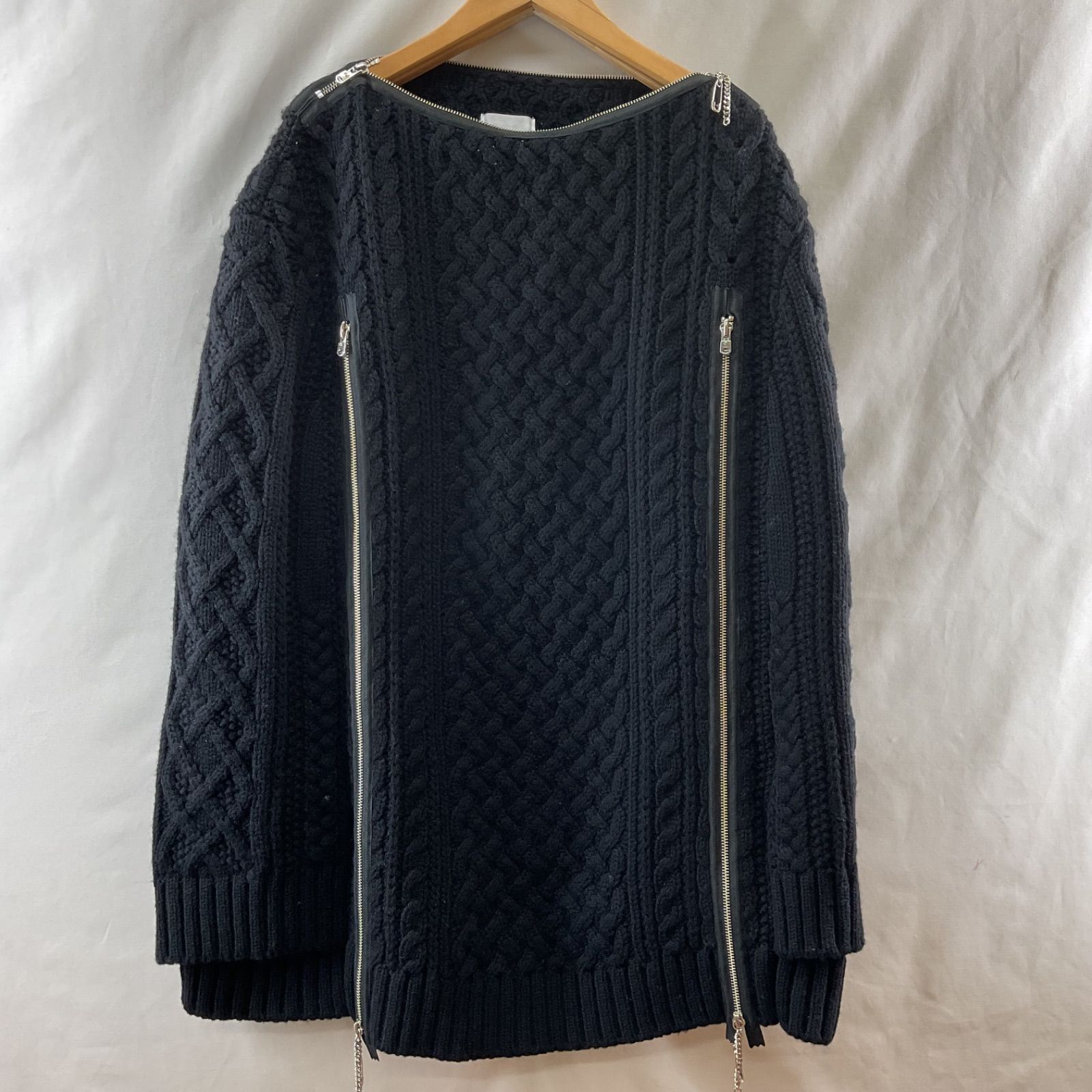 TAKAHIROMIYASHITA TheSoloist. 21AW ボートネックアランケープ ウール