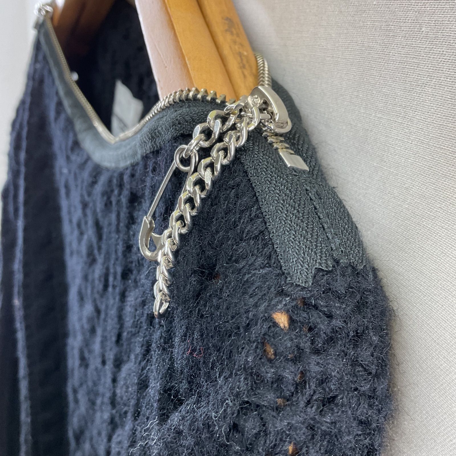 TAKAHIROMIYASHITA TheSoloist. 21AW ボートネックアランケープ ウール