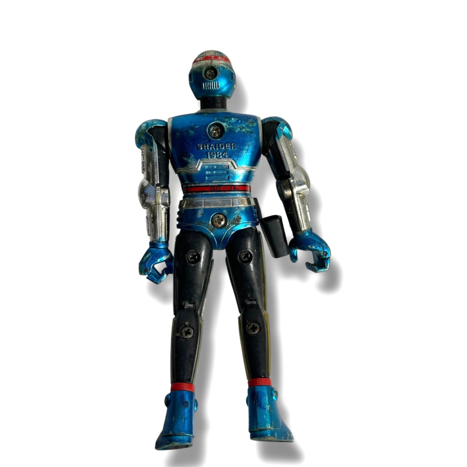 バンダイ 1984 宇宙刑事シャイダー 宇宙刑事 希少】宇宙刑事シャイダー バンダイ フィギュア 1984年 当時物 超合金