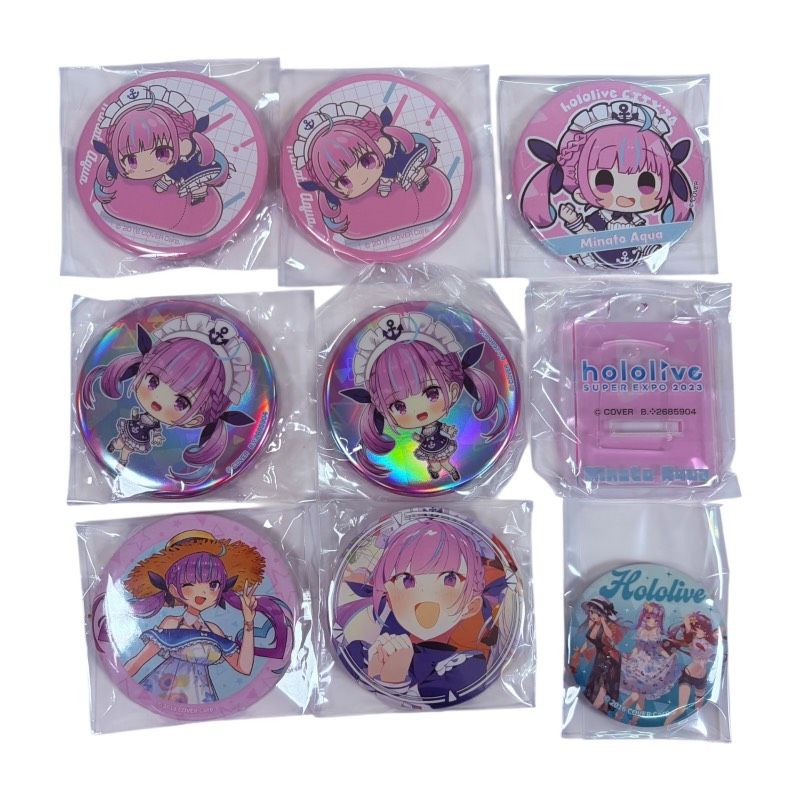 ホロライブ hololive 湊あくあ 缶バッジ まとめ UMISEA C97 CITY'24
