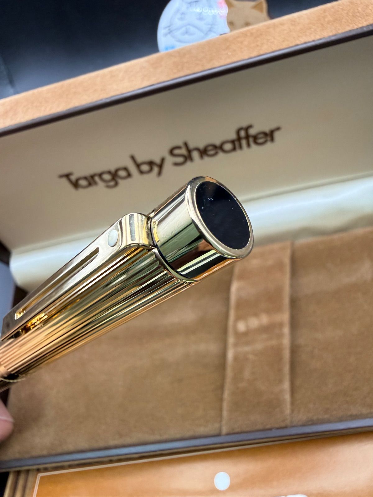 未使用 SHEAFFER 万年筆 TARGA 14K F 1005 23K張 猫のペン屋 - メルカリ