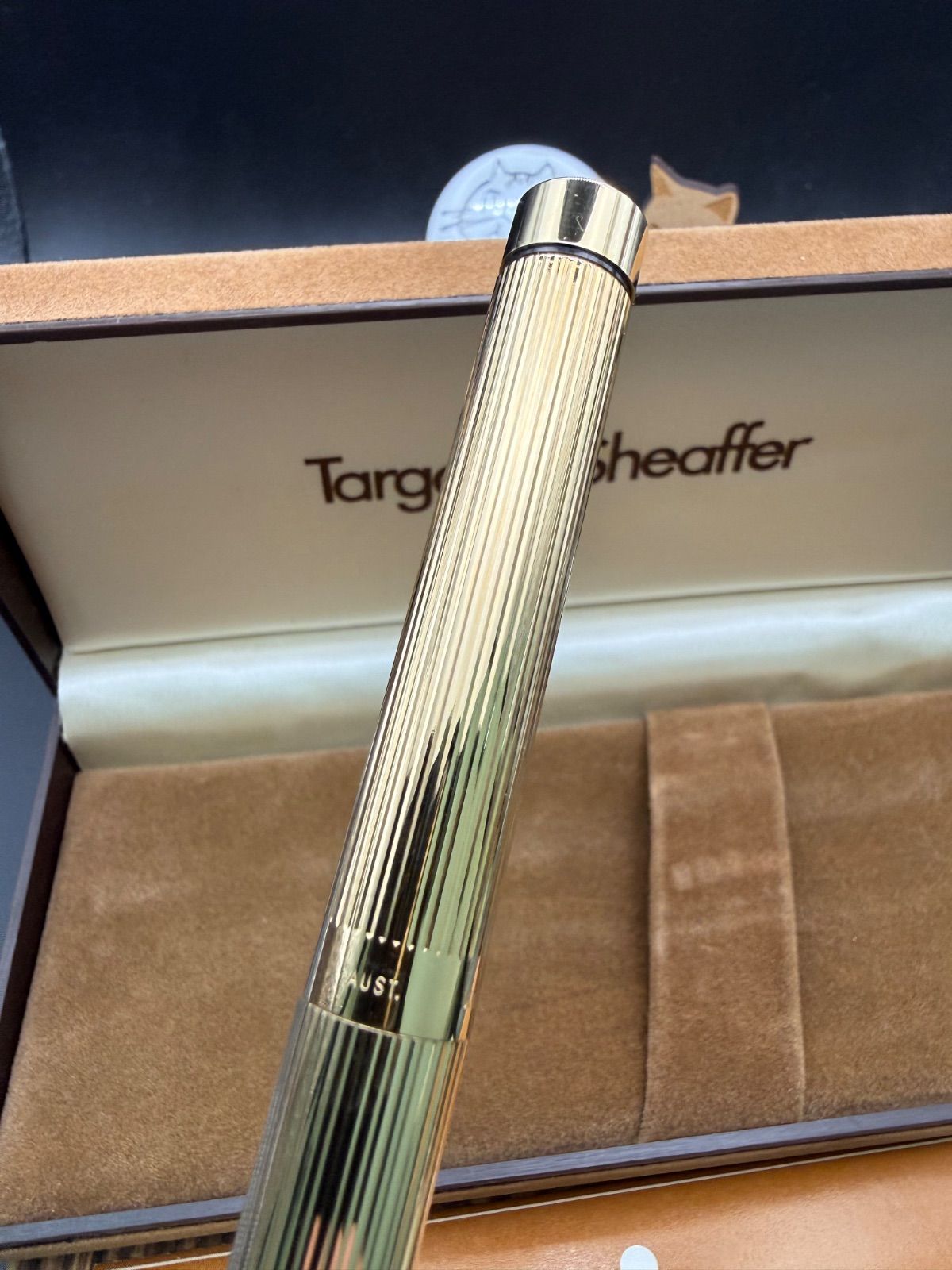 未使用 SHEAFFER 万年筆 TARGA 14K F 1005 23K張 猫のペン屋 - メルカリ