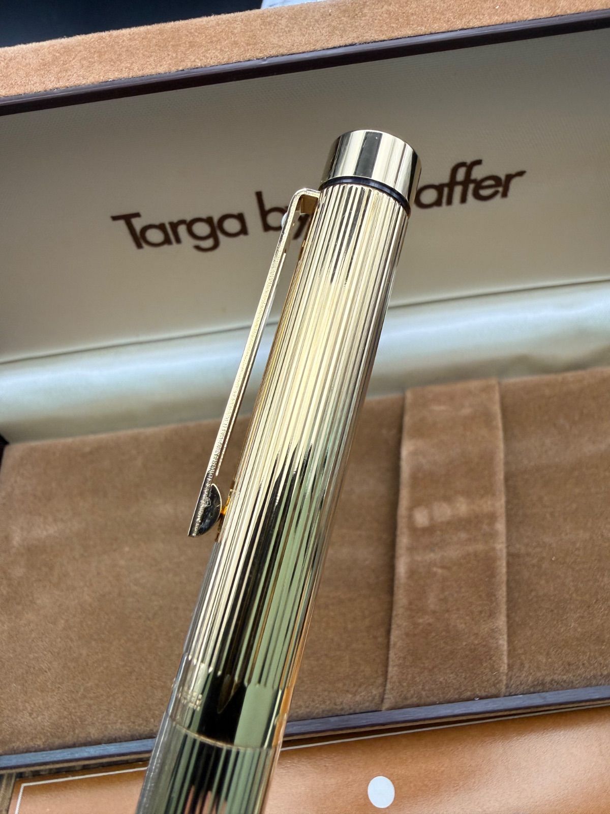 未使用 SHEAFFER 万年筆 TARGA 14K F 1005 23K張 猫のペン屋 - メルカリ