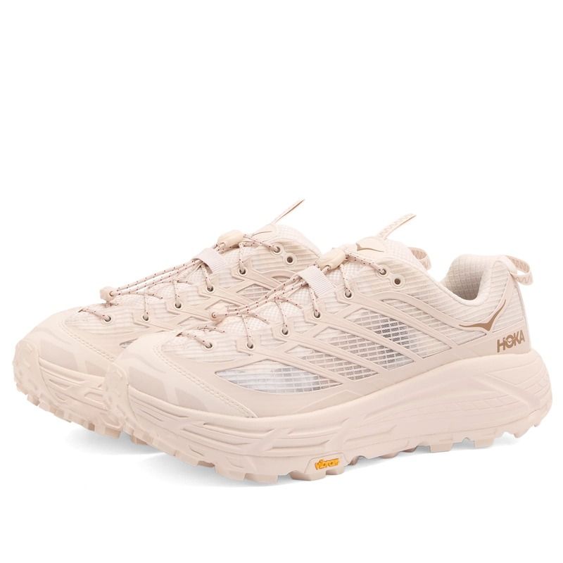 ホッカオネオネ メンズ シューズ スニーカー HOKA ONE U Mafate Three2 Grid Sneakerose Cream Stucco クリーム