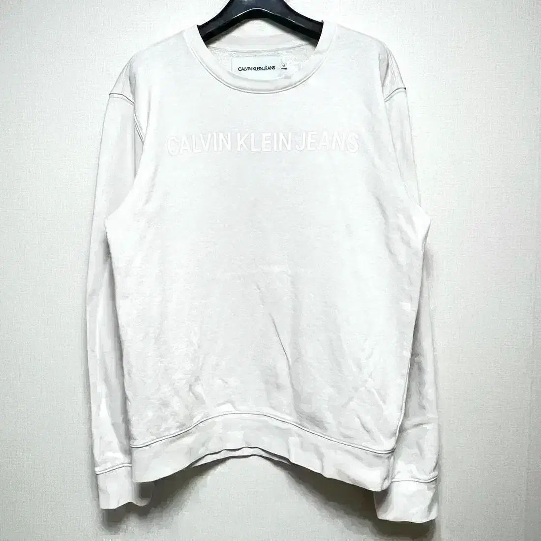 M 95 Calvin Klein Jeans(カルヴァンクラインジーンズ) CK レタリング スウェット