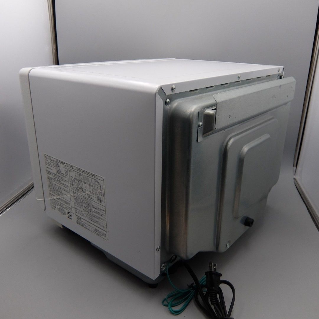 シャープ 過熱水蒸気オーブンレンジ 2段調理 31L ホワイト RE-V100A-W