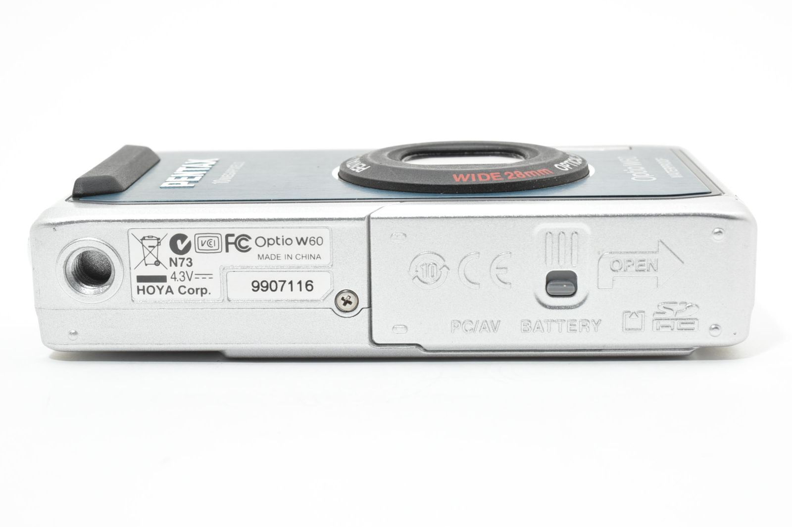 ☆美品☆ PENTAX Optio W60 防水 耐衝撃 コンデジ デジタルカメラ 