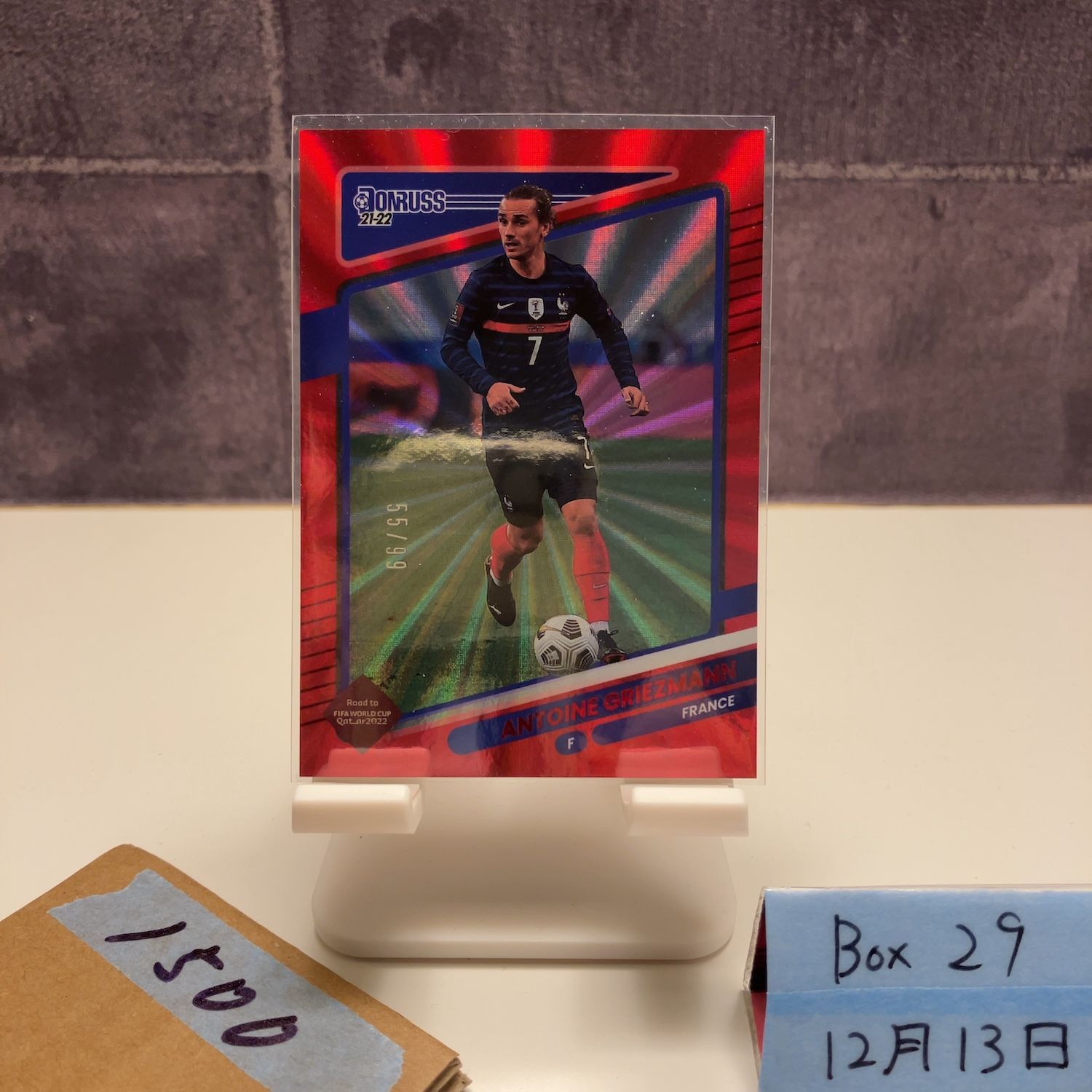 Antoine Griezmann 直筆サインカード 7枚限定 Leaf 【公式通販】